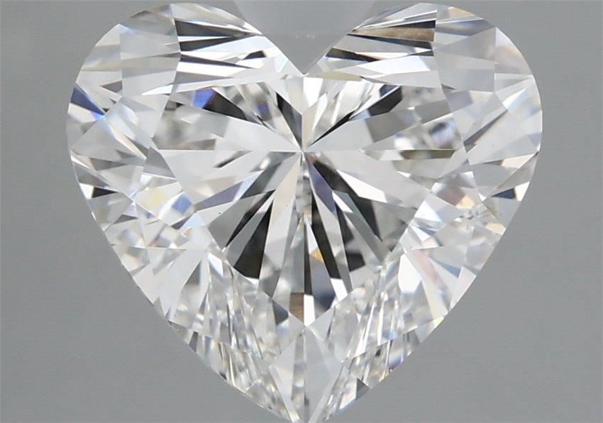 3.83 carat e VVS2 EX Cut IGI heart diamond