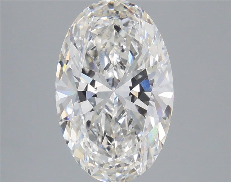 3.29 carat f VVS2 EX Cut IGI oval diamond