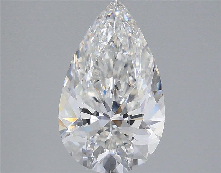 3.45 carat e VS1 EX Cut IGI pear diamond