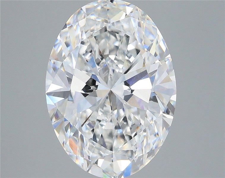 5.54 ct. oval Lab Grown Diamond front image