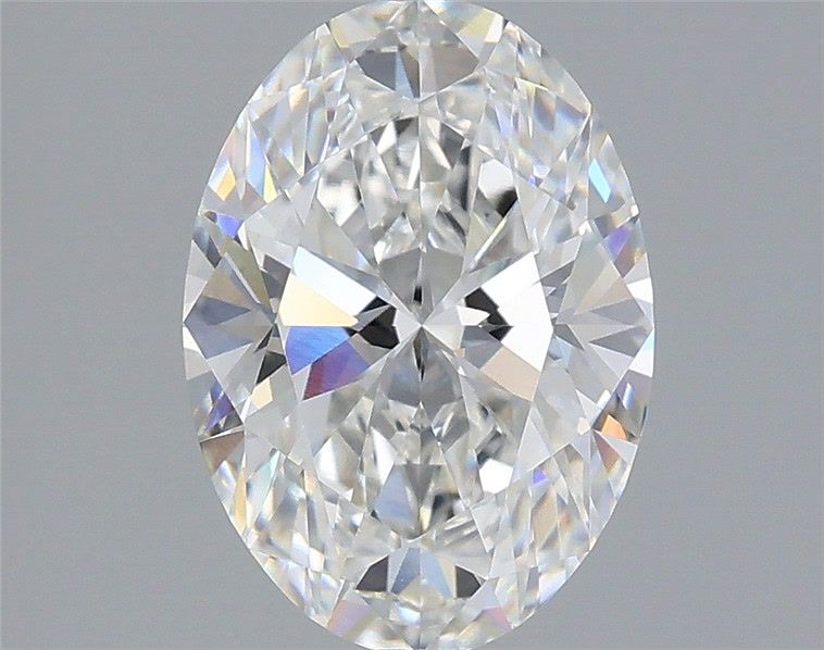 2.08 ct. oval Lab Grown Diamond front image