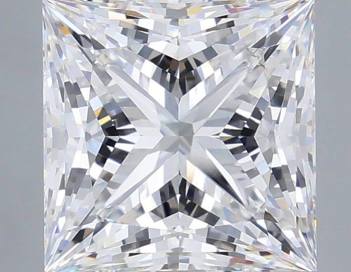 5.09 ct. princess Lab Grown Diamond front image