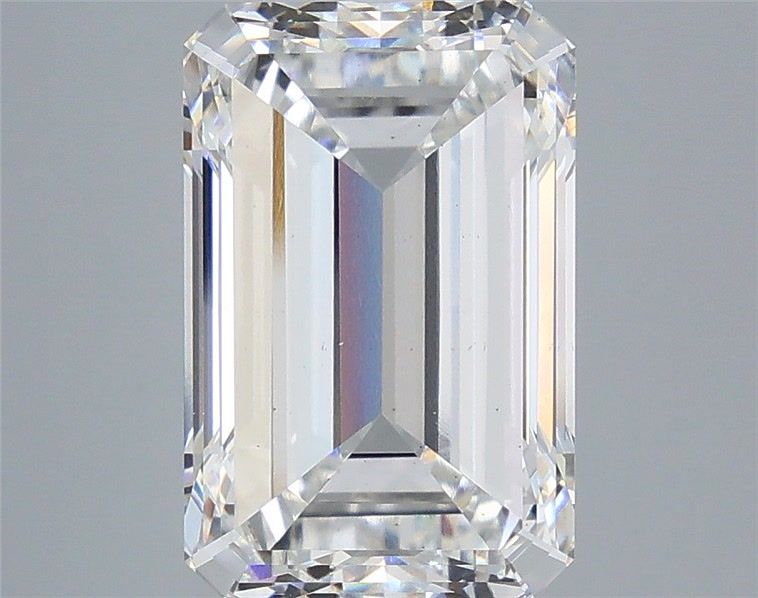5.50 ct. emerald Lab Grown Diamond front image
