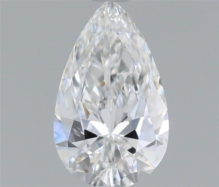 0.57 Carat Pear Diamond F IF