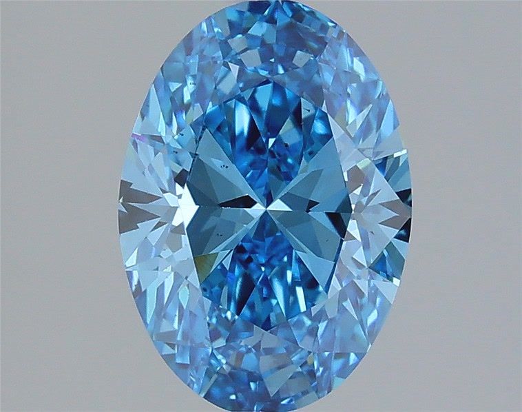 2.02 ct. oval Lab Grown Diamond front image