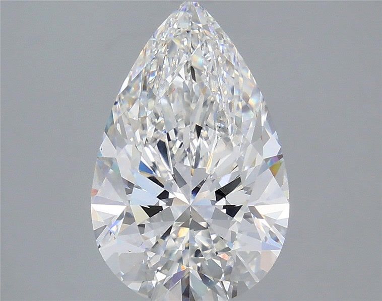 3.82 ct. pear Lab Grown Diamond front image