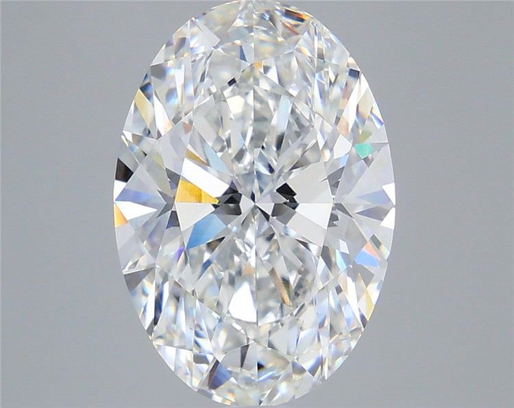 5.53 ct. oval Lab Grown Diamond front image