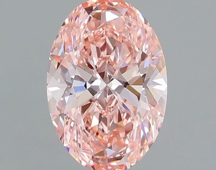 OVAL 1.31ct Fancy Vivid Pink VS1 – EX EX STG
