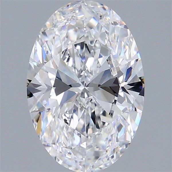 1.52 ct. oval Lab Grown Diamond front image