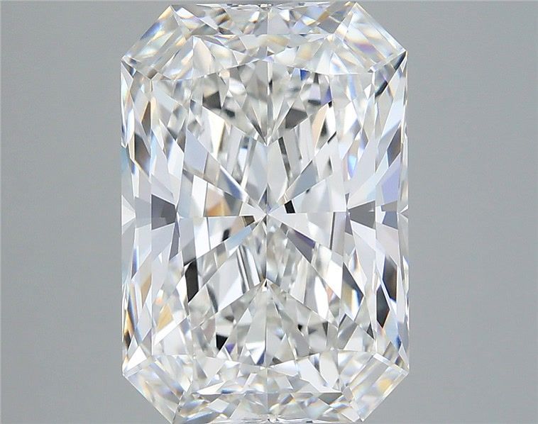 5.51 ct. radiant Lab Grown Diamond front image