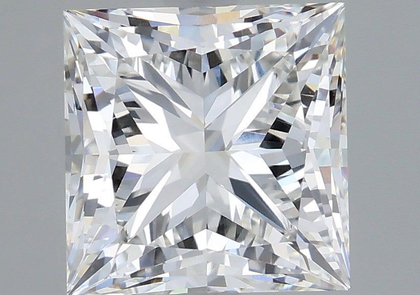 3.02 carat f VS1 EX Cut IGI princess diamond