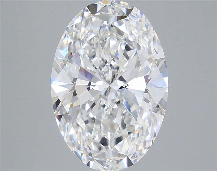 5.51 ct. oval Lab Grown Diamond front image