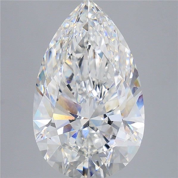 9.02 ct. pear Lab Grown Diamond front image