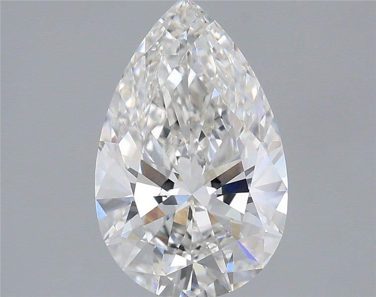 2.1 carat f VS1 EX Cut IGI pear diamond