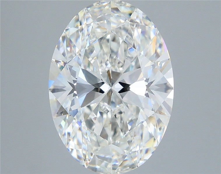 6.05 ct. oval Lab Grown Diamond front image