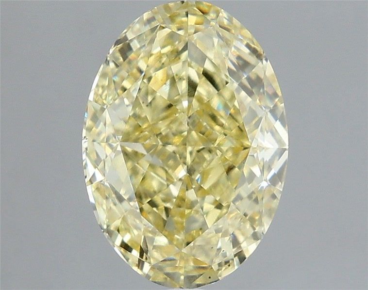 3.02 ct. oval Lab Grown Diamond front image