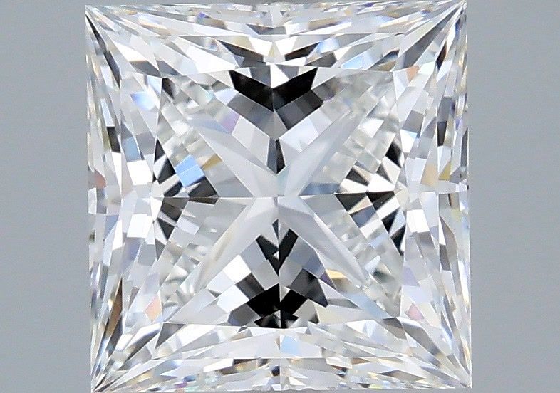 3.01 carat e VVS2 EX Cut IGI princess diamond