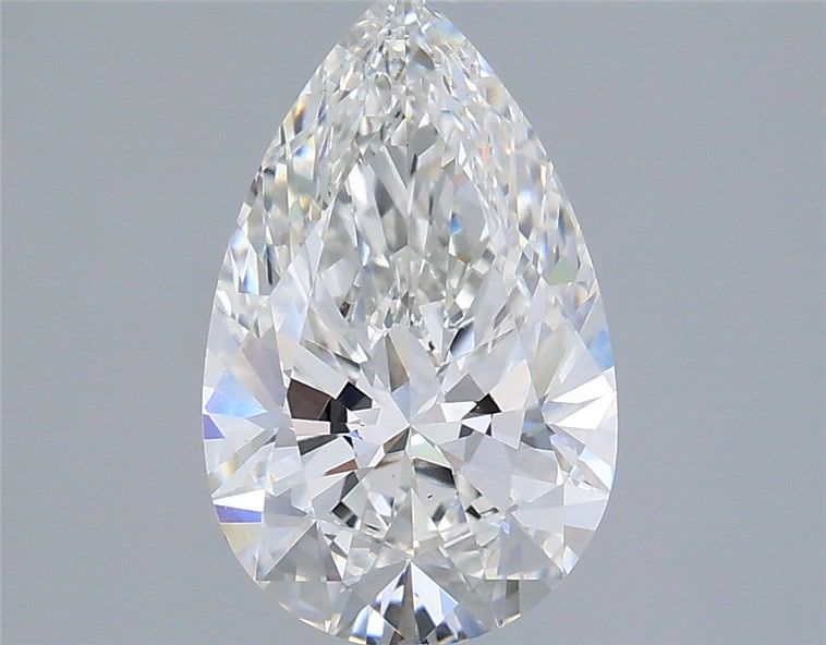 2.07 carat f VS1 EX Cut IGI pear diamond