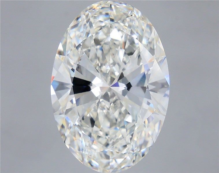 9.52 ct. oval Lab Grown Diamond front image