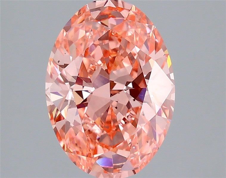 2.44 ct. oval Lab Grown Diamond front image