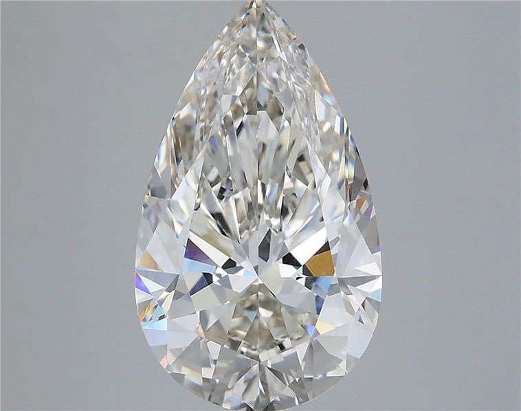 6.01 ct. pear Lab Grown Diamond front image