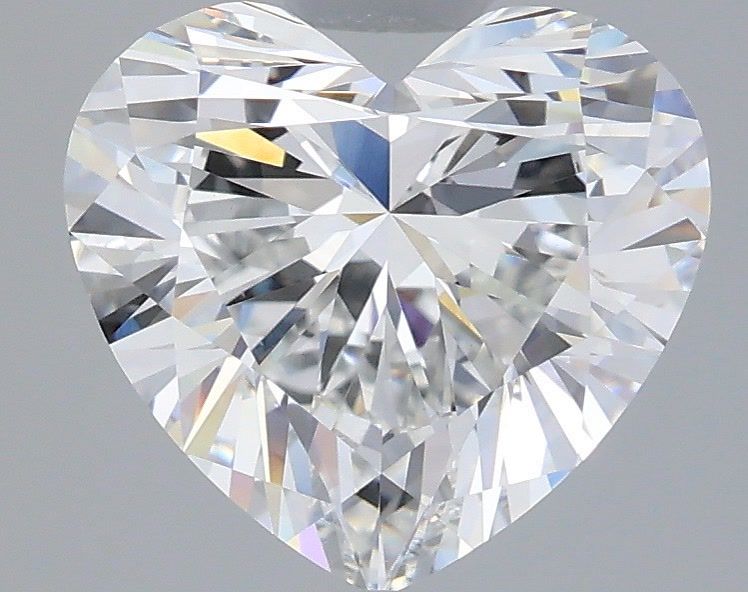 2.58 ct. heart Lab Grown Diamond front image