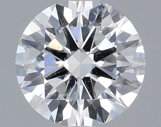 Diamant Rond 0.37 ct - Couleur F - Pureté SI2