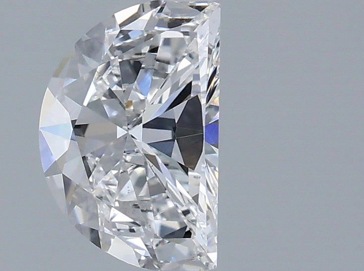 1.05 ct lab-grown Half moon Diamond