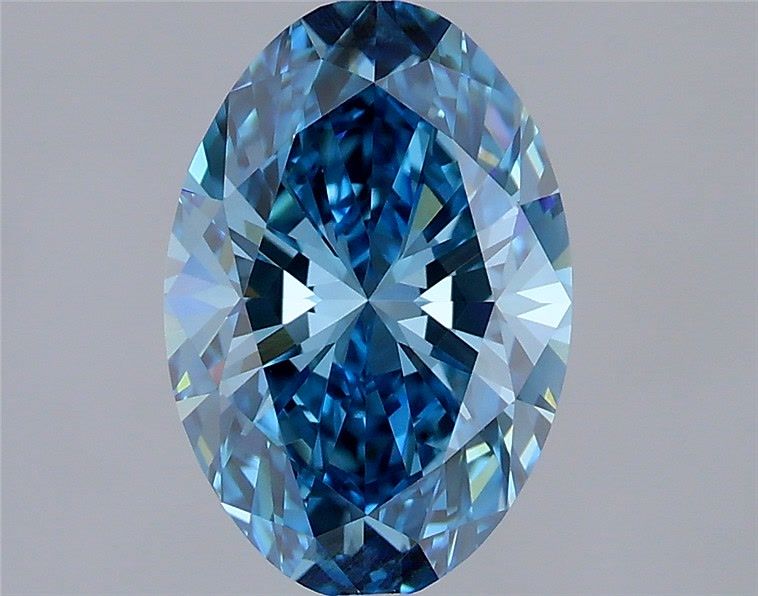 2.09 ct. oval Lab Grown Diamond front image