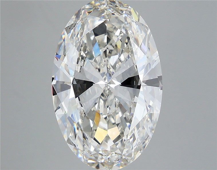 7.02 ct. oval Lab Grown Diamond front image