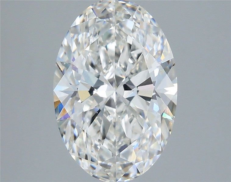 3.09 carat f VS1 EX Cut IGI oval diamond
