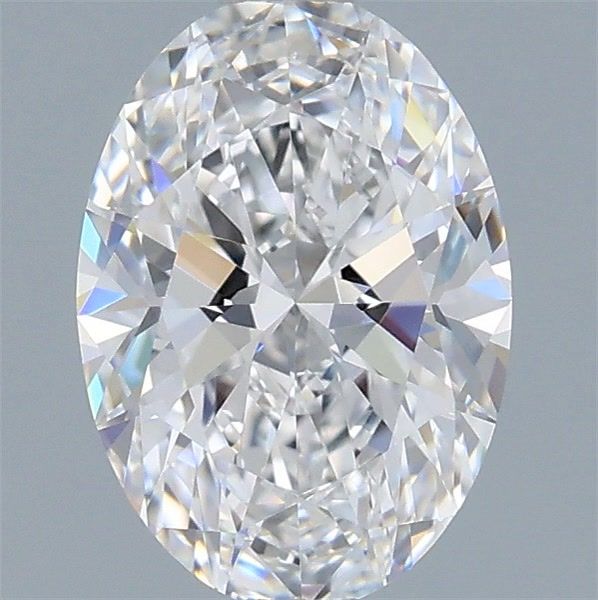 1.30 ct. oval Lab Grown Diamond front image