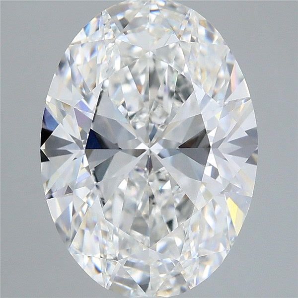 4.06 ct. oval Lab Grown Diamond front image
