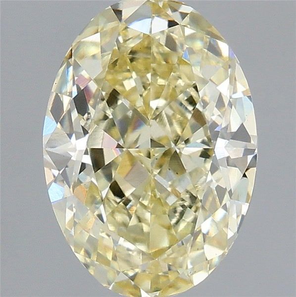 3.09 ct. oval Lab Grown Diamond front image