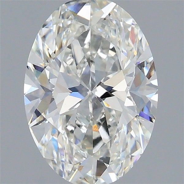 2.10 ct. oval Lab Grown Diamond front image