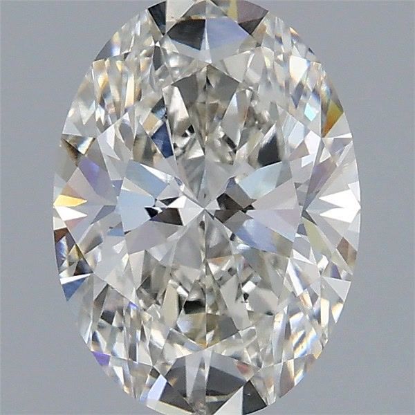 2.02 ct. oval Lab Grown Diamond front image