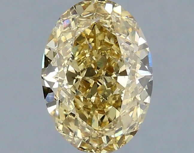 2.07 ct. oval Lab Grown Diamond front image
