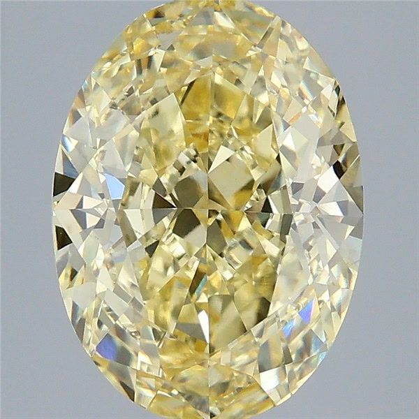 5.09 ct. oval Lab Grown Diamond front image