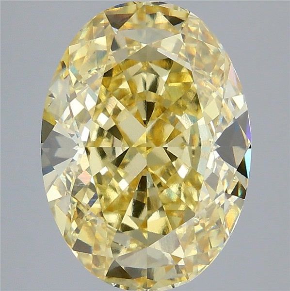 6.05 ct. oval Lab Grown Diamond front image