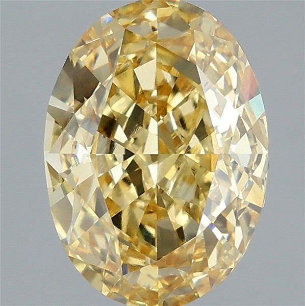 4.05 ct. oval Lab Grown Diamond front image