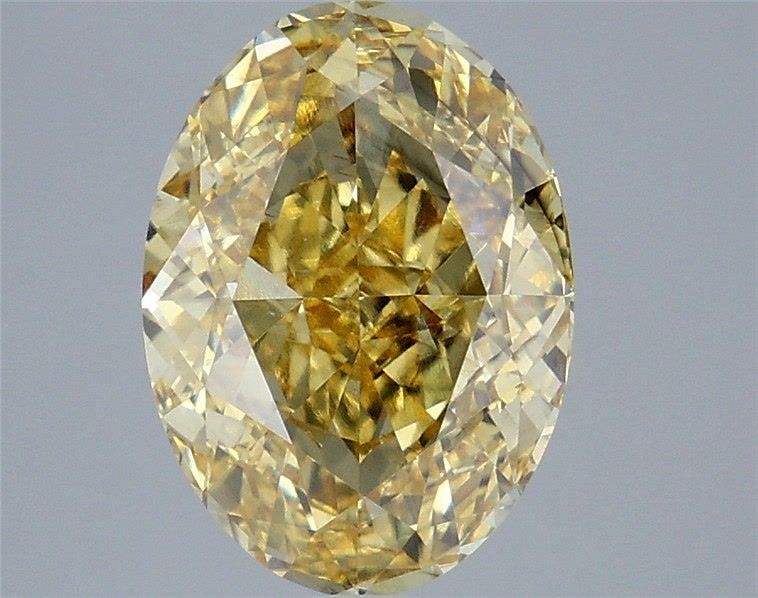 4.99 ct. oval Lab Grown Diamond front image