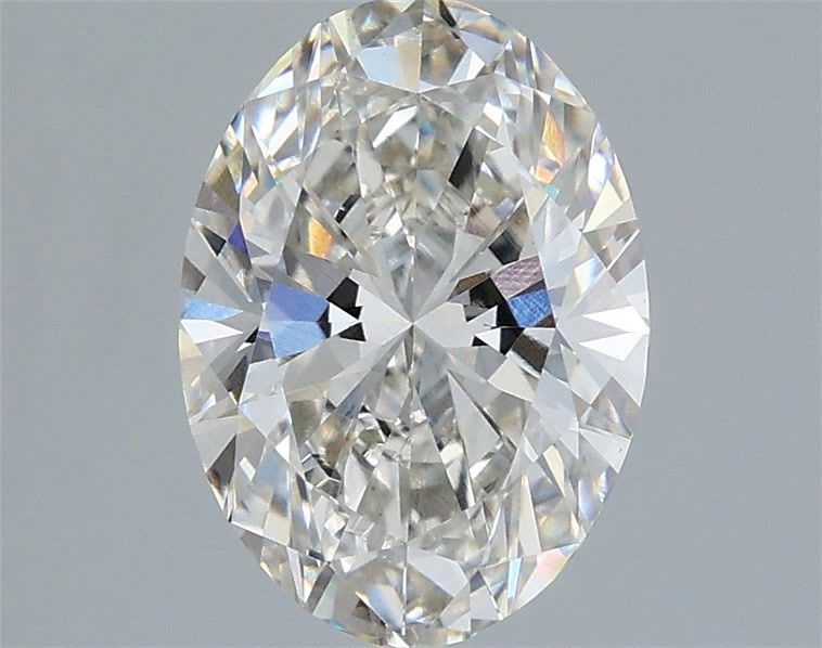 2.01 ct. oval Lab Grown Diamond front image