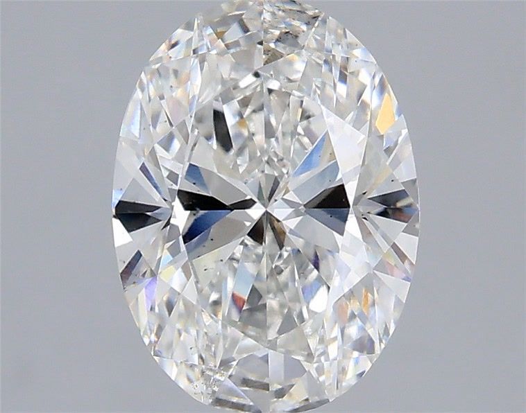 2.08 ct. oval Lab Grown Diamond front image