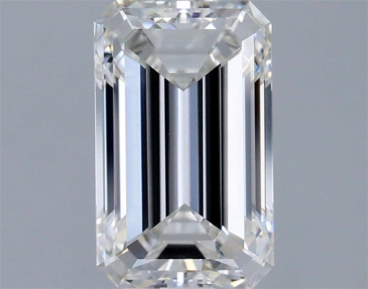 2 carat f VVS2 EX Cut IGI emerald diamond