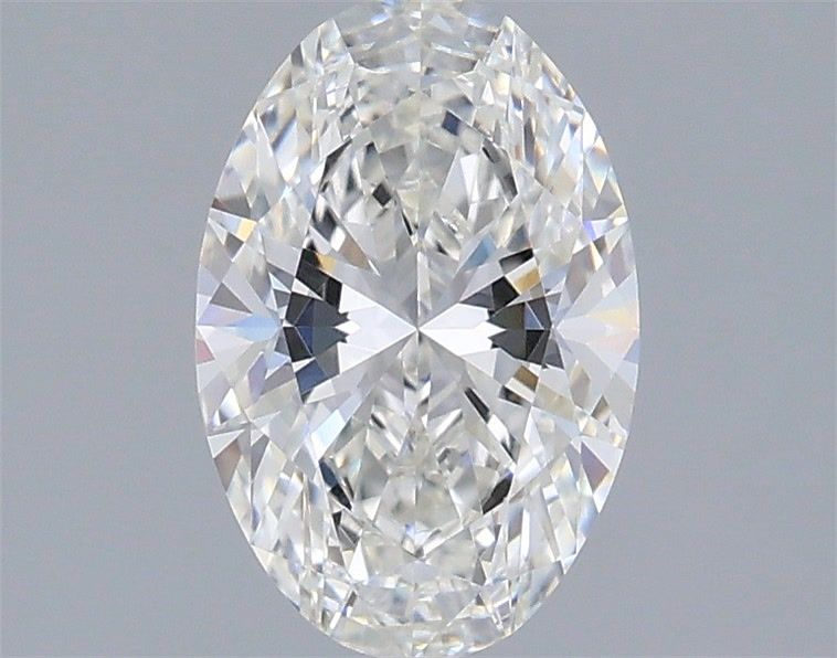 1.37 ct. oval Lab Grown Diamond front image
