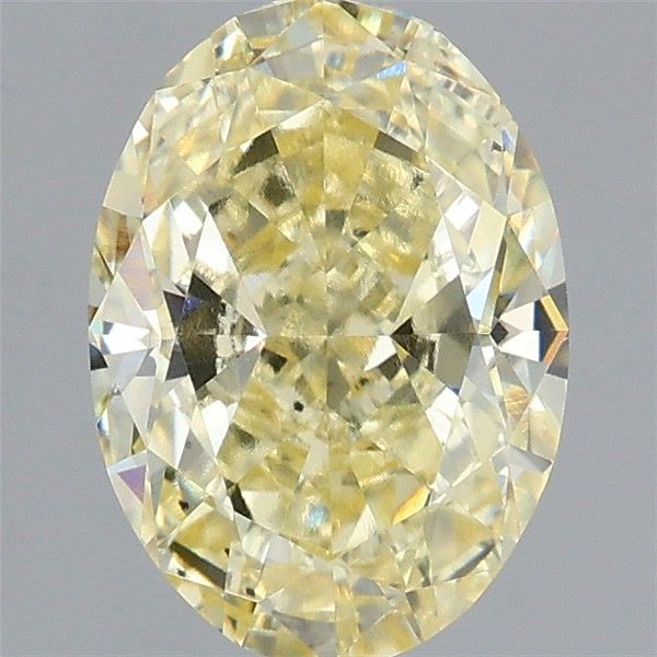 2.58 ct. oval Lab Grown Diamond front image
