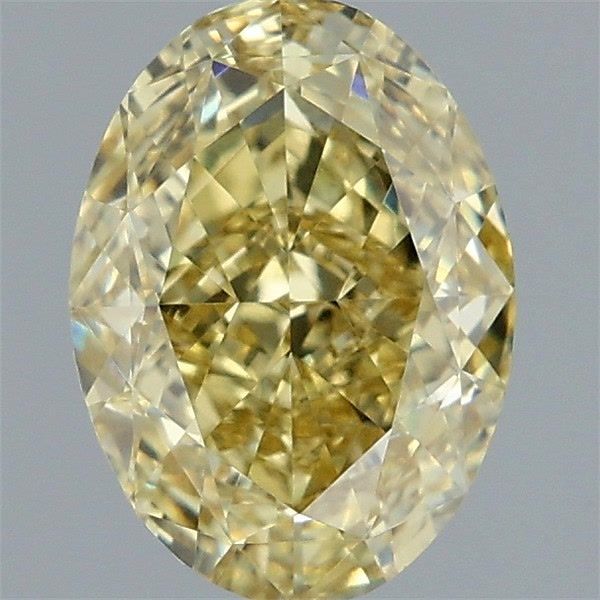 2.10 ct. oval Lab Grown Diamond front image