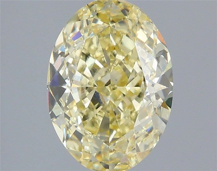 3.10 ct. oval Lab Grown Diamond front image