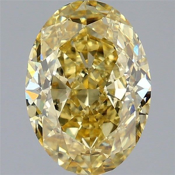 3.10 ct. oval Lab Grown Diamond front image