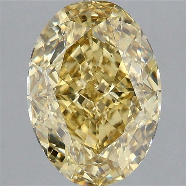 3.02 ct. oval Lab Grown Diamond front image